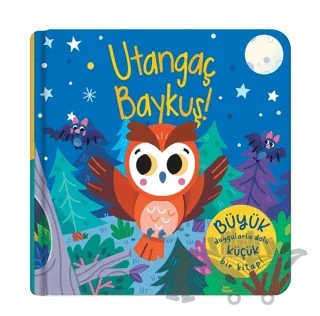 Parmak Kuklalı Kitap - Utangaç Baykuş – Kolektif – İndigo Çocuk kitap kapağı