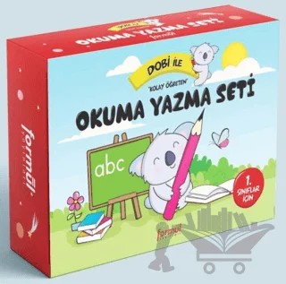 DOBİ Okuma Yazma Süper Set – Levent Dizdar – Formül Yayınları kitap kapağı