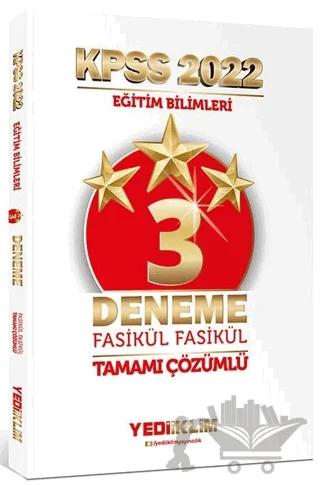 KPSS Eğitim Bilimleri Tamamı Çözümlü Fasikül 3 Yıldız Deneme