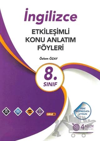 8. Sınıf İngilizce Etkileşimli Konu Anlatım Föyleri
