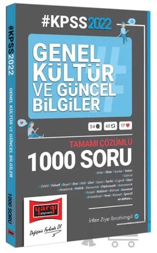 2022 KPSS Genel Kültür ve Güncel Bilgiler Tamamı Çözümlü Soru Bankası