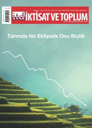 İktisat ve Toplum Dergisi Sayı: 118 Ağustos 2020