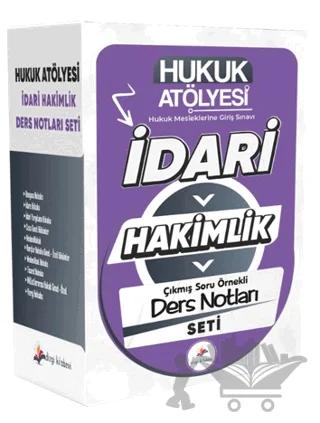 2026 Hukuk Atölyesi İdari Hakimlik Çıkmış Soru Örnekli Ders Notları Seti – Kolektif – Dizgi Kitap kitap kapağı