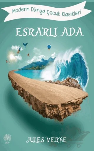 Esrarlı Ada – Jules Verne – Platanus Publishing kitap kapağı