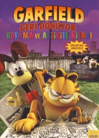 Garfield Geri Dönüyor Boyama ve Aktivite Kitabı