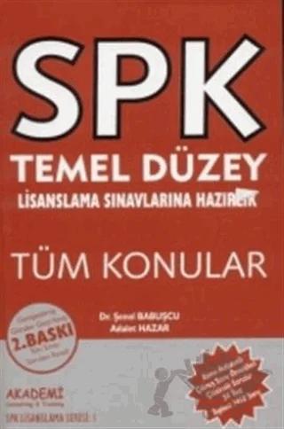 SPK Temel Düzey Lisanslama Sınavlarına Hazırlık Tüm Konular