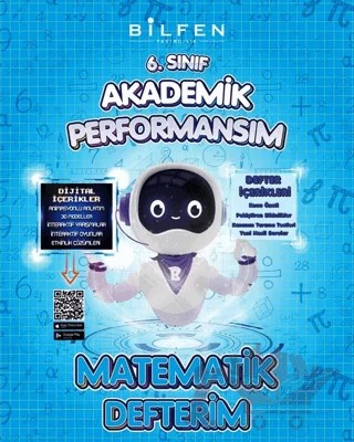 6. Sınıf Matematik Akademik Performansım Defterim – Kolektif – Bilfen Yayıncılık kitap kapağı