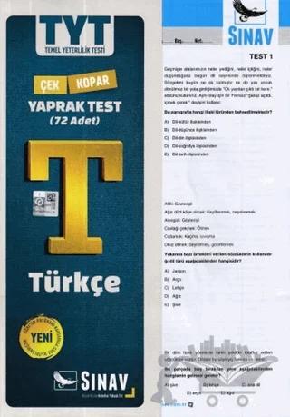 2019 TYT Türkçe Yaprak Test