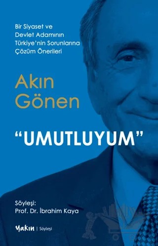 Umutluyum – Akın Gönen – Yakın Kitabevi kitap kapağı
