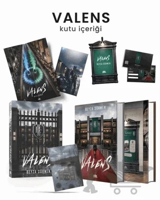 Valens 1 - Tek Kitaplık Kutu – Beyza Sürmen – Guardian kitap kapağı