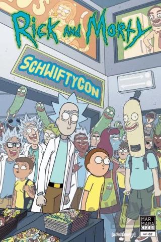 Rick and Morty 57 – Zac Gorman – Marmara Çizgi kitap kapağı