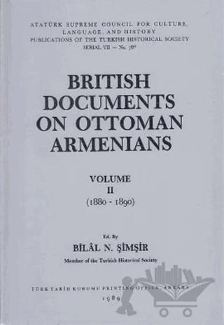 British Documents On Ottoman Armenians Volume 2 – Kolektif – Türk Tarih Kurumu Yayınları kitap kapağı