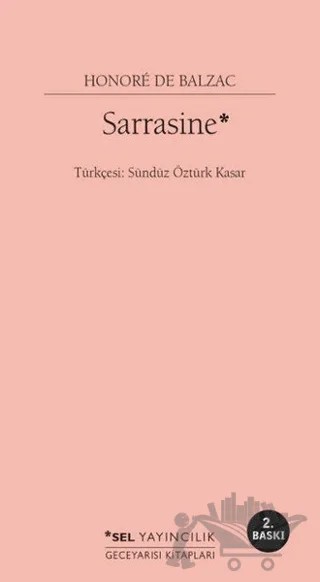 Sarrasine – Honore de Balzac – Sel Yayıncılık kitap kapağı
