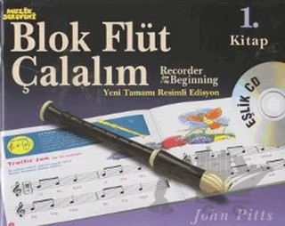 Blok Flüt Çalalım 1 – John Pitts – Porte Müzik Eğitim Merkezi kitap kapağı