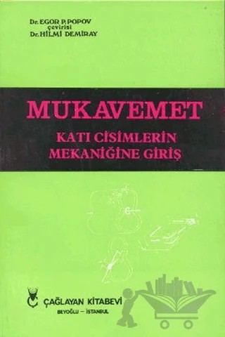 Mukavemet – Egor P. Popov – Çağlayan Kitabevi kitap kapağı
