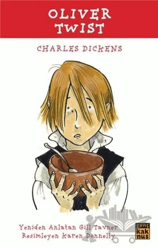 Oliver Twist – Charles Dickens – Kaknüs Genç kitap kapağı
