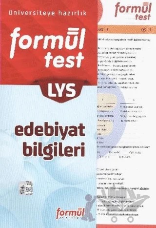 LYS Formül Test Edebiyat Bilgileri – Kolektif – Formül Yayınları kitap kapağı