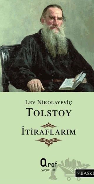 İtiraflarım – Lev Nikolayeviç Tolstoy – Araf Yayınları kitap kapağı