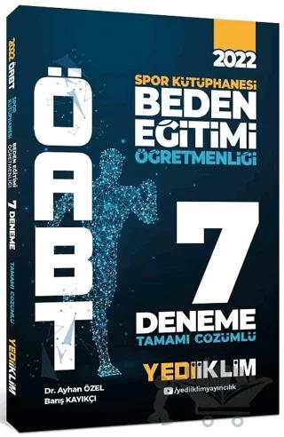 2022 ÖABT Beden Eğitimi Öğretmenliği Spor Kütüphanesi 7 Deneme Çözümlü