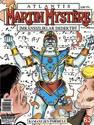 Atlantis Martin Mystere İmkansızlıklar Dedektifi Yeni Seri Sayı: 63 - Ramanujen Formülü – Lal Kitap kitap kapağı
