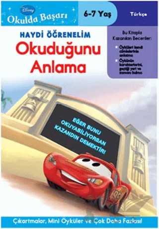Haydi Öğrenelim - Okuduğunu Anlama (Arabalar) – Kolektif – Doğan Egmont Yayıncılık kitap kapağı