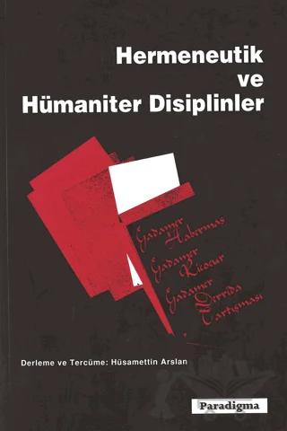 Hermeneutik ve Hümaniter Disiplinler