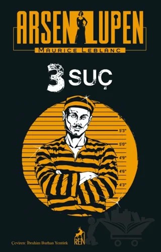 Arsen Lupen 3 Suç – Maurice Leblanc – Ren Kitap kitap kapağı