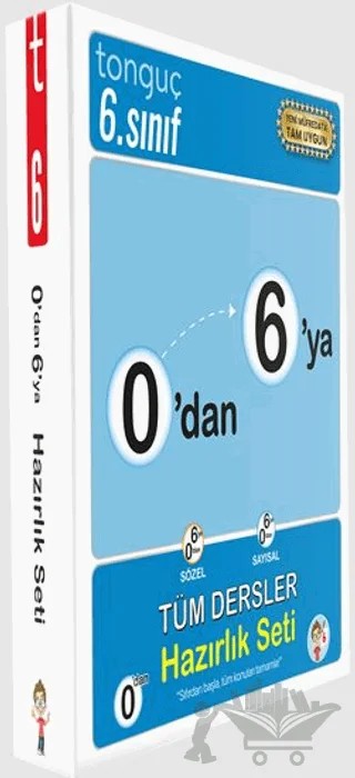0'dan 6'ya Konu Anlatımlı Soru Bankası – Kollektif – Tonguç Akademi kitap kapağı