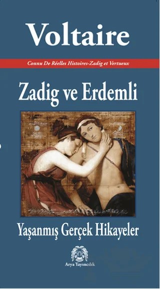 Zadig ve Erdemli – Voltaire – Arya Yayıncılık kitap kapağı