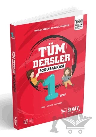 1. Sınıf Tüm Dersler Soru Bankası – Kolektif – Sınav Yayınları kitap kapağı