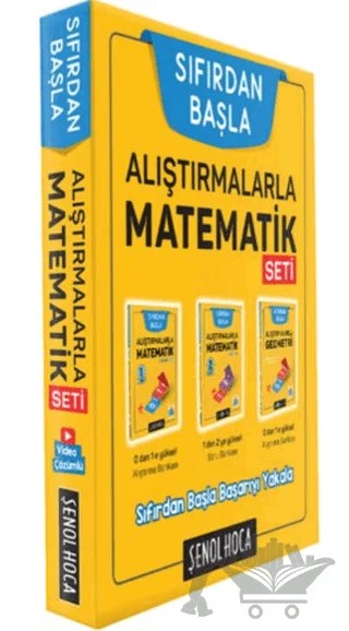 Alıştırmalarla Matematik Seti Şenol Hoca – Şenol Aydın – Şenol Hoca Yayınları kitap kapağı