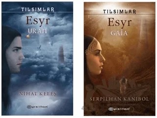 Tılsımlar - Esyr Gaia - Esyr Uran – Nihat Keleş, Serpilhan Kanıbol – Epsilon Yayınevi kitap kapağı