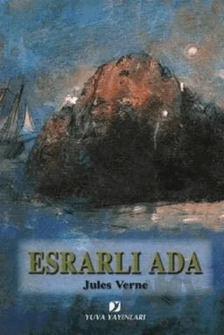 Esrarlı Ada – Jules Verne – Yuva Yayınları kitap kapağı