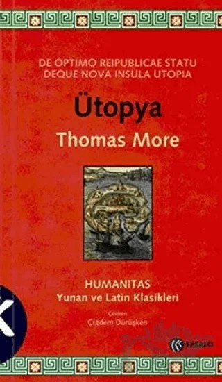 Ütopya (Humanitas) – Thomas More – Kabalcı Yayınevi kitap kapağı