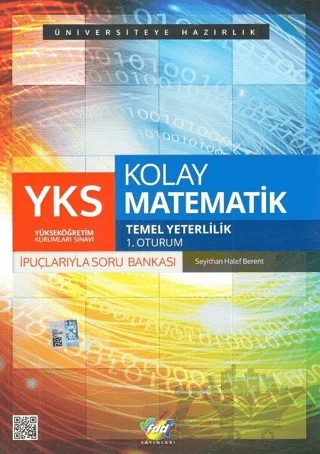 TYT Kolay Matematik İpuçlarıyla Soru Bankası – Seyithan Halef Berent – Fdd Yayınları kitap kapağı