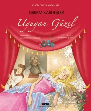 Uyuyan Güzel – Grimm Kardeşler – Yapı Kredi Yayınları kitap kapağı