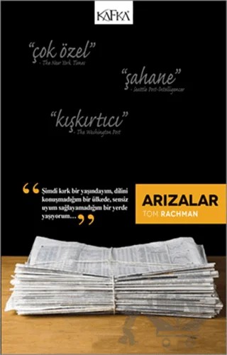 Arızalar – Tom Rachman – Kafka Kitap kitap kapağı