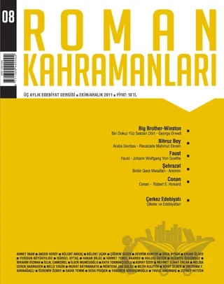 Roman Kahramanları Sayı: 8 Ekim-Aralık 2011 – Roman Kahramanları Dergisi kitap kapağı