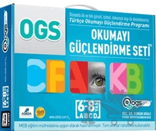 Okumayı Güçlendirme Seti Kitap (6-8 Yaş) – Osman Abalı – Adeda Yayınları kitap kapağı