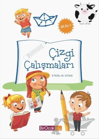 Çizgi Çalışmaları Etkinlik Kitabı (48 Ay)