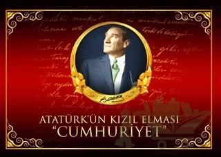 Atatürk'ün Kızıl Elması Cumhuriyet – Neriman Şimşek – Yılmaz Basım kitap kapağı