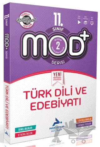 11. Sınıf Mod+ Türk Dili ve Edebiyatı Defteri – Kolektif – Paraf Yayınları kitap kapağı