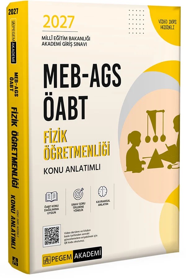 2027 MEB-AGS ÖABT Fizik Öğretmenliği Konu Anlatımlı – AGS ÖABT Fizik Öğretmenliği Konu Anlatımlı – Pegem Akademi Yayıncılık kitap kapağı