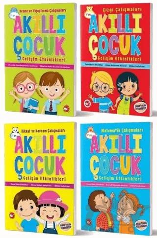 Okul Öncesi Gelişim Etkinlik Kitapları Seti (4 Kitap Takım)