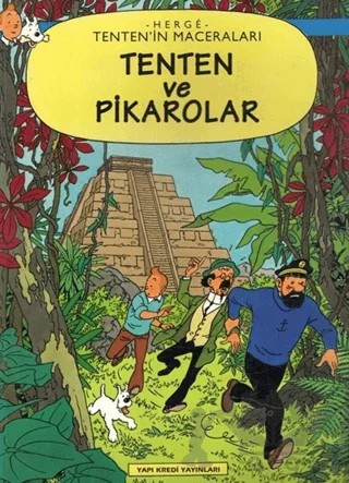 Tenten’in Maceraları Tenten ve Pikarolar – Herge – Yapı Kredi Yayınları kitap kapağı