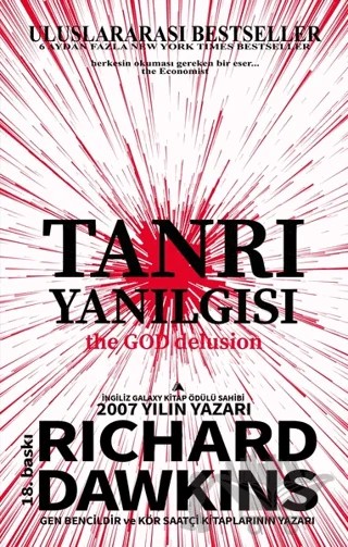 Tanrı Yanılgısı – Rıchard Dawkıns – Kuzey Yayınları kitap kapağı