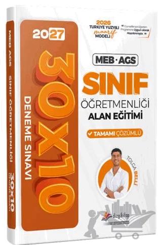 2027 MEB AGS ÖABT Sınıf Alan Eğitimi 10 Deneme Tamamı Çözümlü