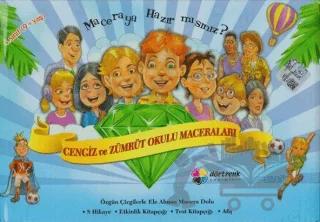 4. Sınıf Cengiz ve Zümrüt Okulu Maceraları 8 Kitap
