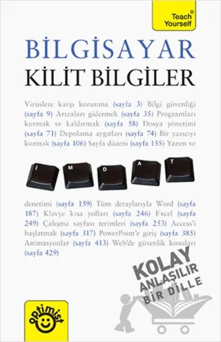 Bilgisayar: Kilit Bilgiler – Moira Stephen – Optimist Kitap kitap kapağı