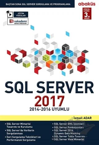 SQL Server 2017 - Baştan Sona SQL Server Sorgulama ve Proglamlama